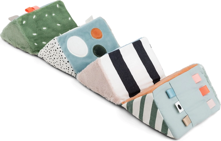 Cube sensoriel pliable Done by Deer Deer friends, couleurs assorties