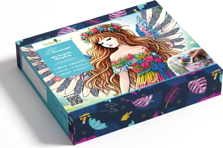 Sekoia Picamania Fées angéliques – kit créatif avec paillettes