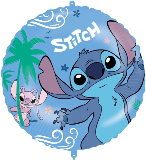 Ballon en aluminium STITCH & ANGEL DISNEY
