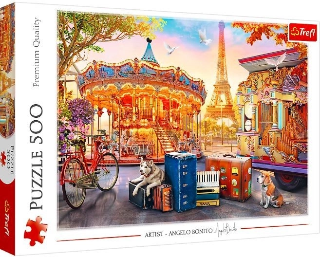 Puzzle 500 pièces – Vacances à Paris TREFL