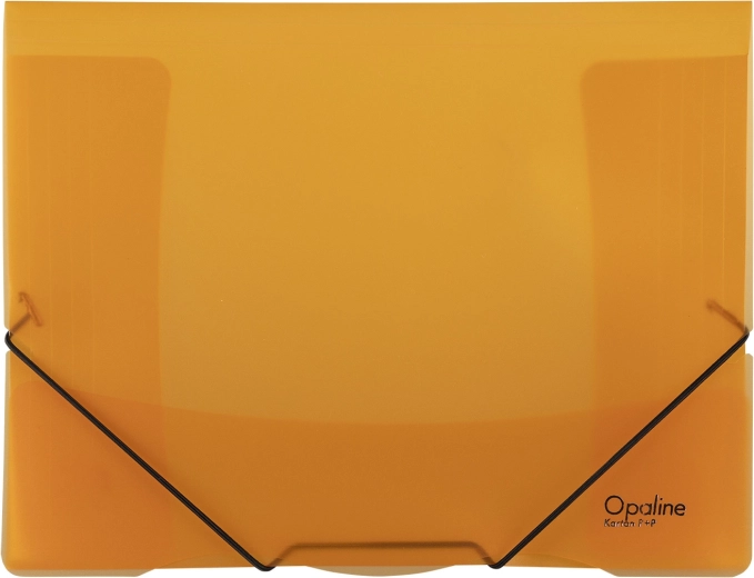 chemise à élastique opaline orange A4