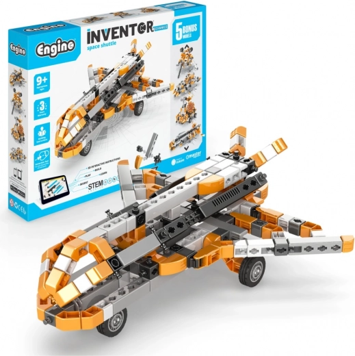 engino inventor navette spatiale – kit de construction 5 modèles