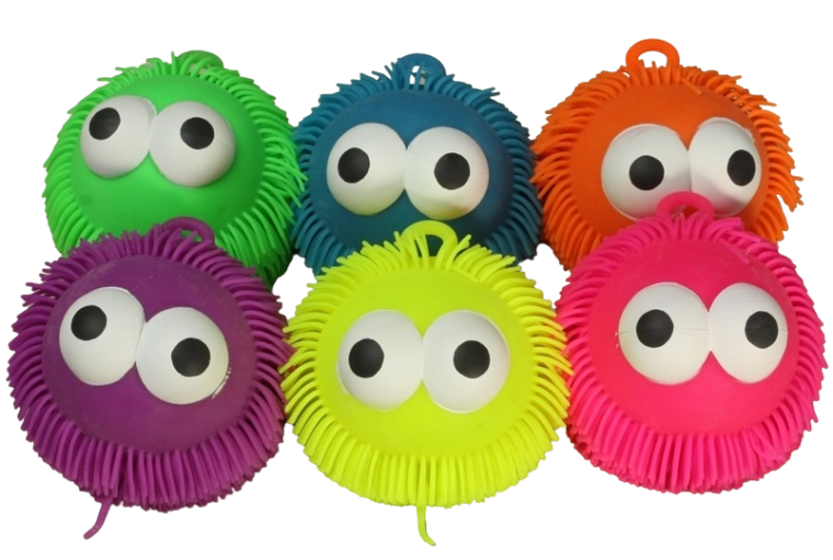 Hérisson anti-stress à presser avec effet lumineux 15 cm – plusieurs couleurs