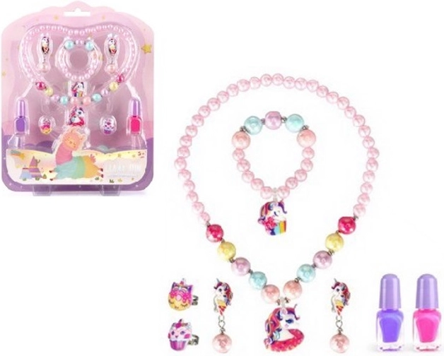 Coffret de bijoux pour enfants avec licorne