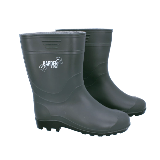 Bottes pour homme en EVA avec semelle intérieure en feutre, olive, taille 43