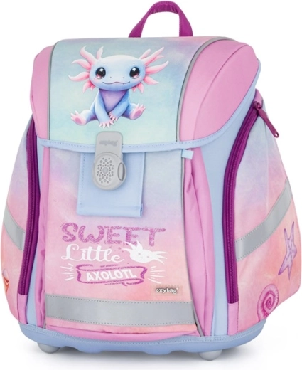Sac à dos scolaire Premium Light Axolotl