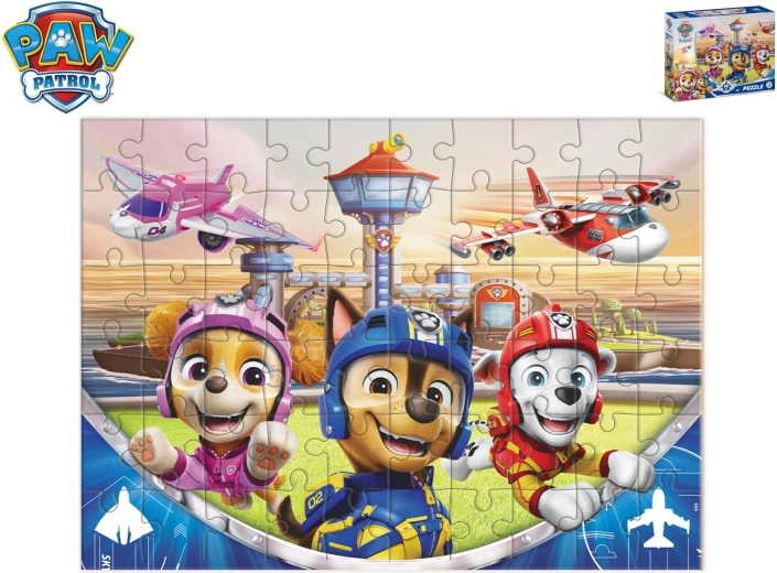 Puzzle Pilotes d’Adventure Bay Pat’ Patrouille 60 pièces Paw Patrol