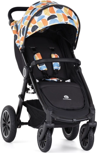 Petite&Mars poussette Street+ Air black retro