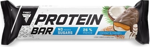 Trec Nutrition barre protéinée noix de coco & caramel 48 g