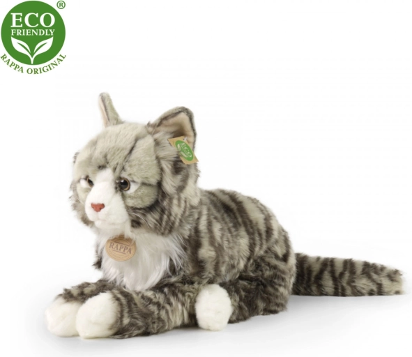 Rappa chat norvégien en peluche 38 cm éco‑responsable