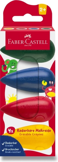 Crayons de cire à paume FABER-CASTELL, 4 pièces
