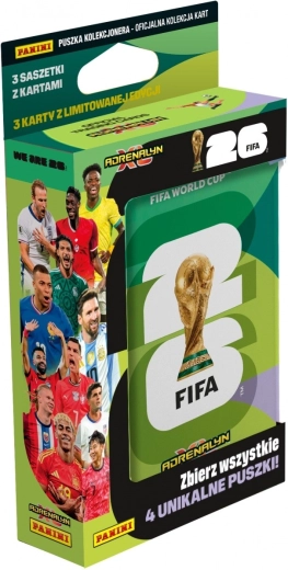 Cartes à collectionner PANINI FIFA World Cup 2026 – mini boîte métallique