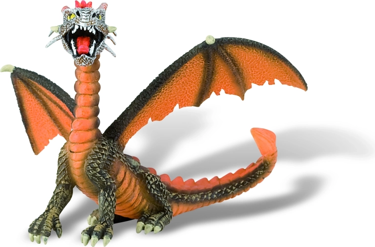 Bullyland dragon assis orange