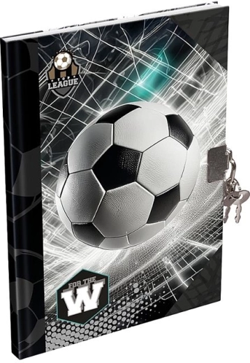 Journal intime A5 LizzyCard Top League avec cadenas