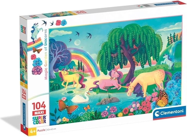 Puzzle maxi 104 pièces Noli Jednorożce Clementoni