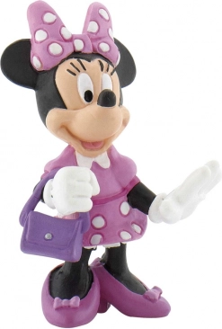 Figurine Minnie Mouse avec sac à main