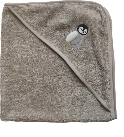 Petú Petú serviette à capuche pour enfants pingouin