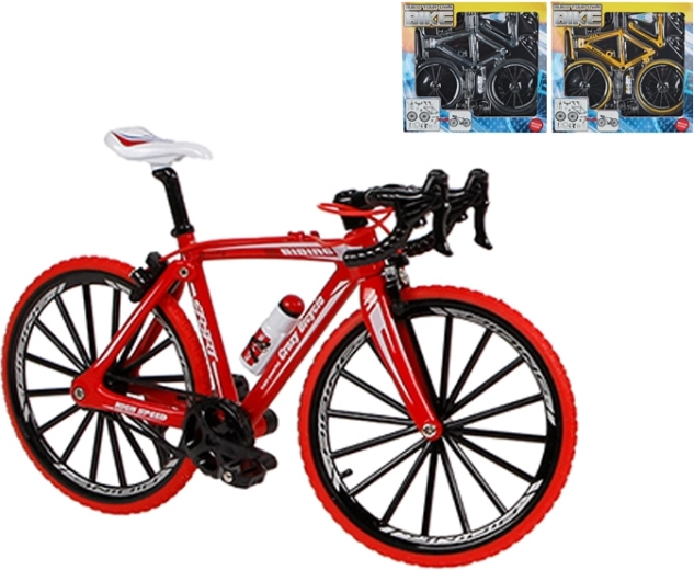 Maquette métallique de vélo de course pliable de 19,5 cm - 1 pièce
