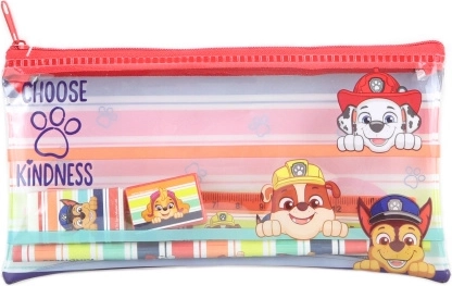 Fournitures d’écriture dans une trousse Pat’ Patrouille
