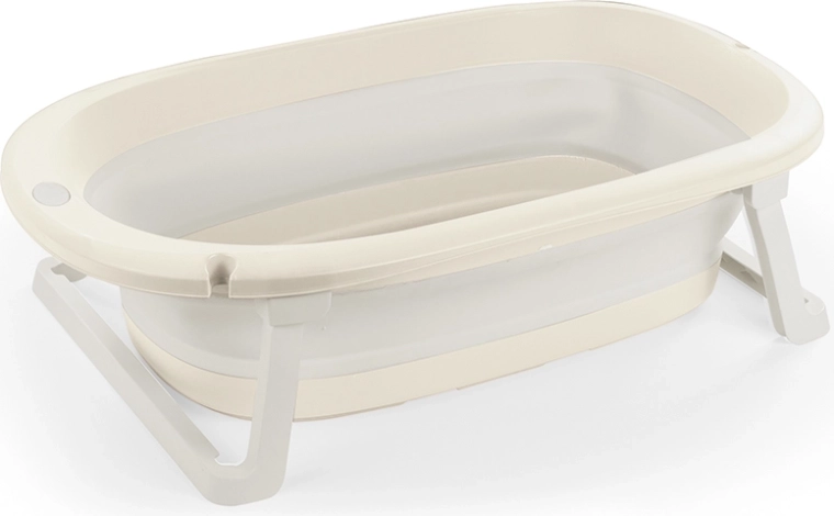 Baignoire pliante pour bébé Relax, beige, 75,5 × 46,5 × 20,5 cm