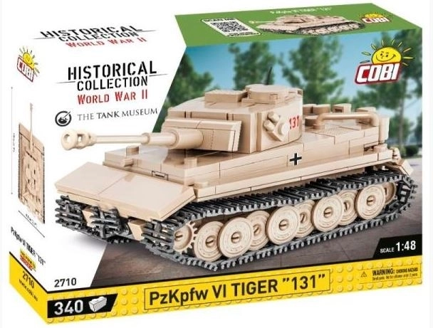 Kit de char PzKpfw VI TIGER 131 à l’échelle 1:48