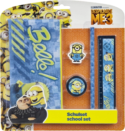 Minions set scolaire 5 pièces - 1 pièce