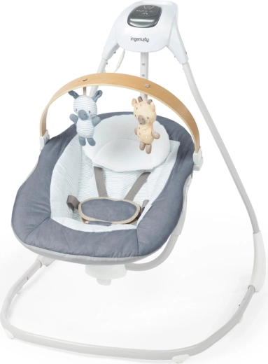 Balançoire pour bébés Ingenuity SimpleComfort Chambray 0–9 kg