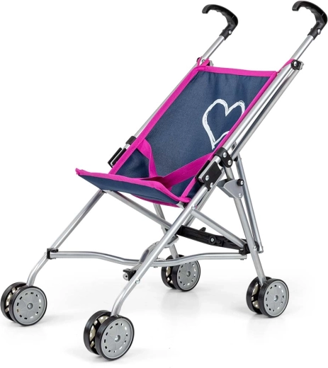 Milly Mally poussette pour poupées Julia Prestige Navy