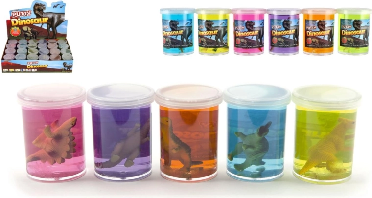 Slime avec dinosaures 80 g