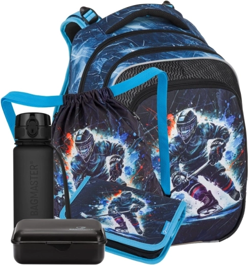 Bagmaster Beta grand ensemble scolaire pour élèves de CP, motif хоккей