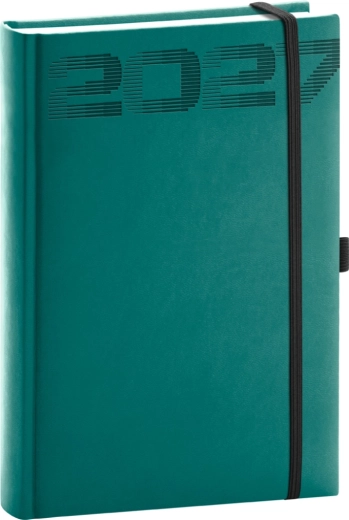 Agenda quotidien Notique Aprint Top 2027 pétrole 15 × 21 cm
