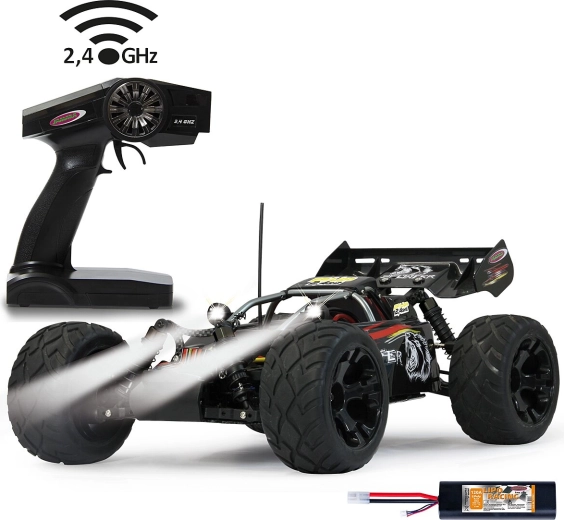 JAMARA Splinter Desertbuggy 4WD 1:10 avec batterie LiPo et feux LED