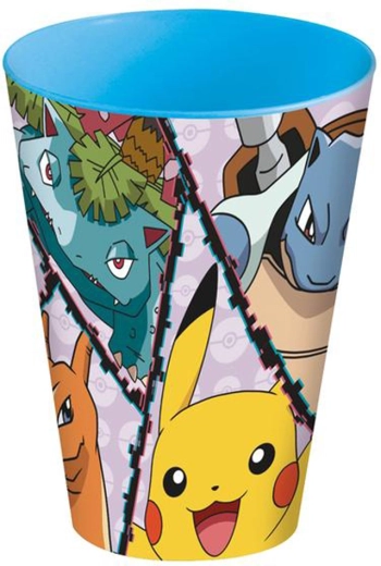 Gobelet en plastique Pokémon 430 ml bleu
