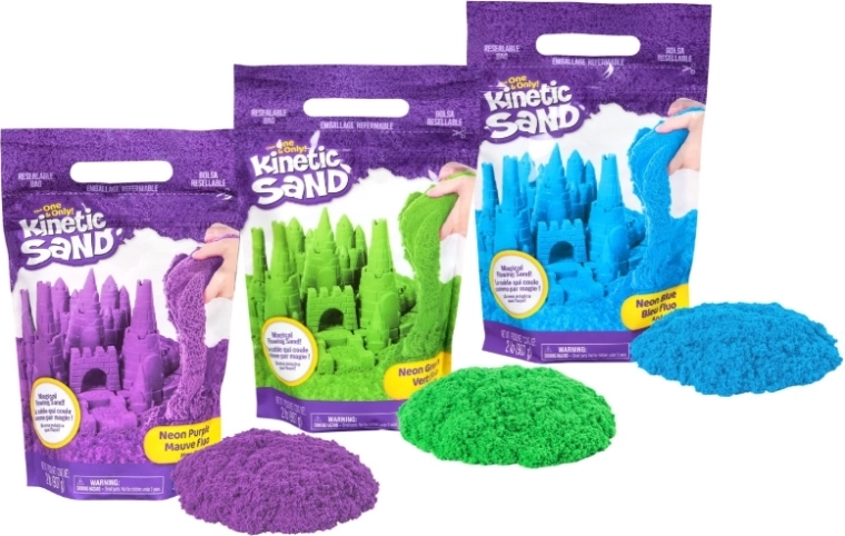 Spin Master Kinetic Sand Colour Sand – sable cinétique coloré (assortiment)
