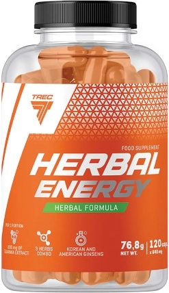 Trec énergie aux herbes 120 gélules