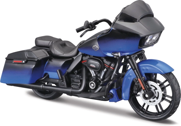 Maisto Harley-Davidson 2018 CVO Road Glide noir et bleu 1:18