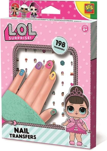 SES L.O.L. autocollants pour les ongles