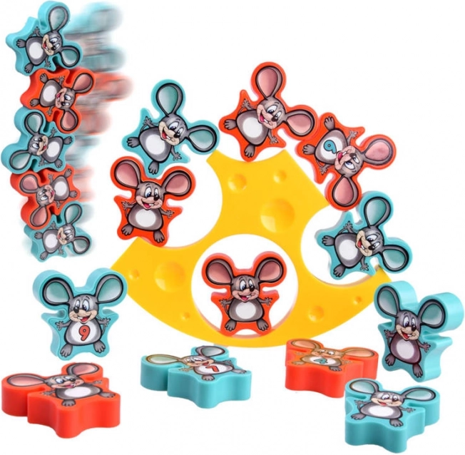 Jeu d’équilibre familial Souris qui tombent