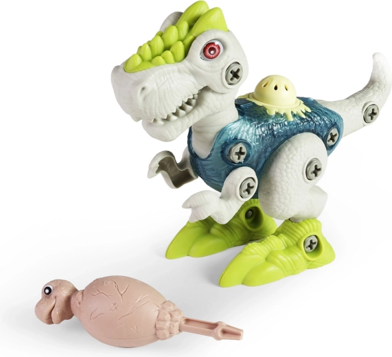 Dinosaure à visser avec lumière et son - 1 pièce
