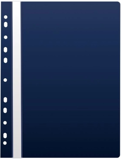 Classeur rapide avec euro-perforation A4 bleu foncé