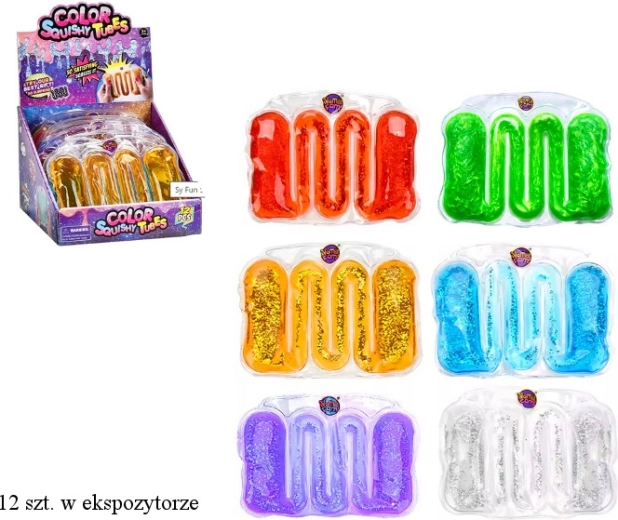 Balle anti-stress à presser avec liquide