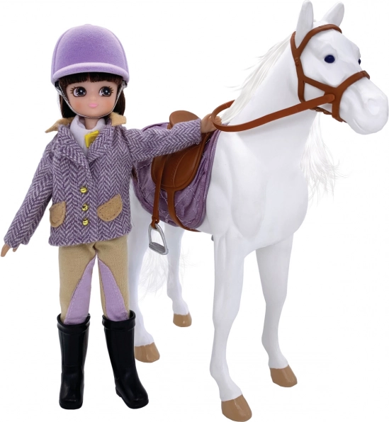 Poupée Lottie cavalière avec le cheval Shelby