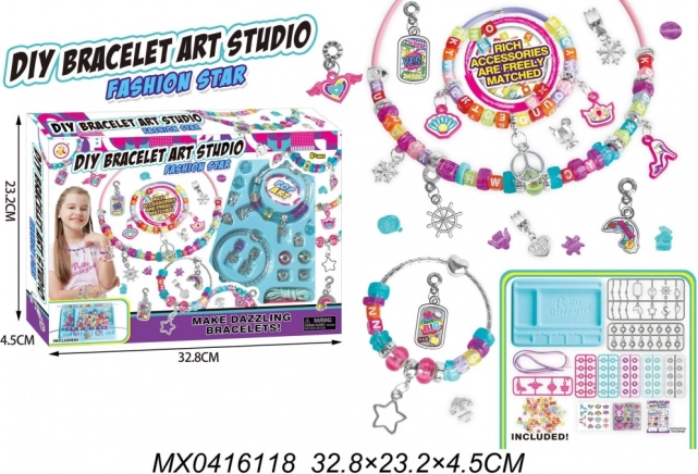 Fabrication de bracelets Pop Art