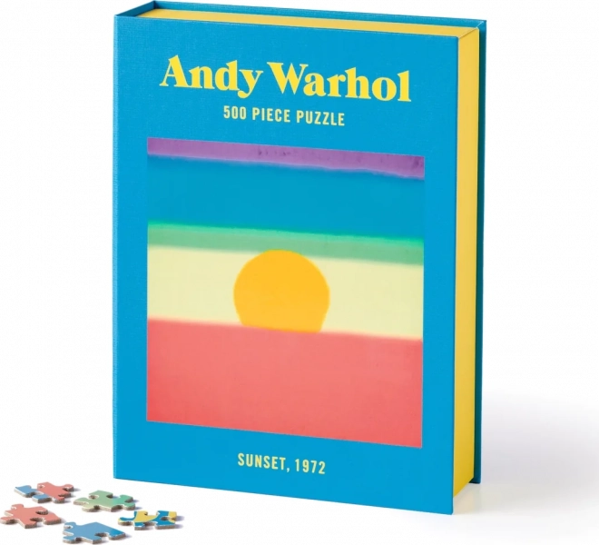 Puzzle Andy Warhol : Coucher de soleil 500 pièces