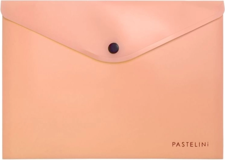 Enveloppe pochette pastel avec bouton pression A5