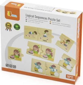 VIGA Puzzle en bois Activités pour enfants