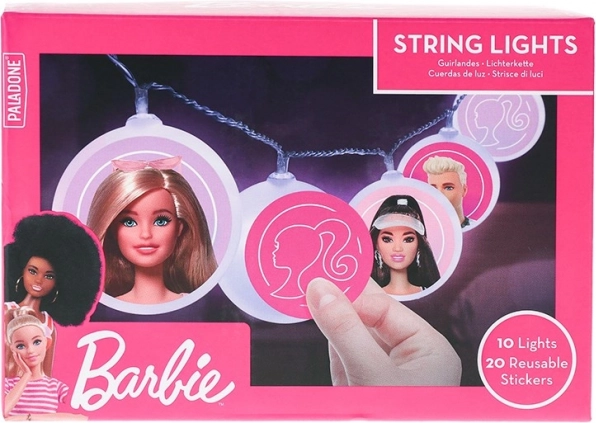 Guirlande lumineuse BARBIE avec autocollants