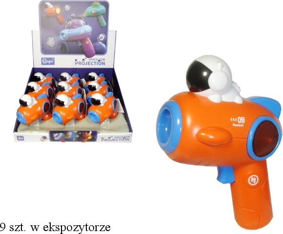 Pistolet projecteur pour enfants avec lumière et son