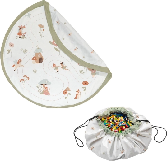 Tapis de jeu et sac à jouets Play&Go Noomad original Fairyworld