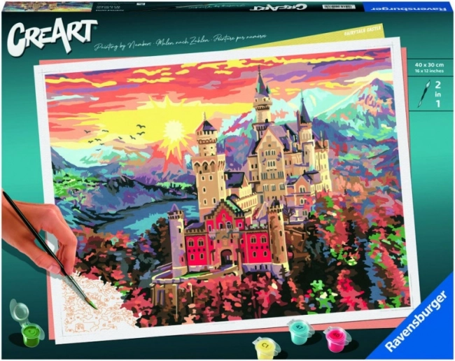 Tableau CreArt Château Magique